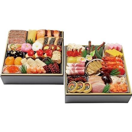 17. 京・料亭 わらびの里 和洋料亭おせち 二段重【12月31日お届け】