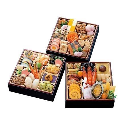 【早割10%OFF】J21. 千賀屋 吉寿千 和風三段重【12月31日お届け】