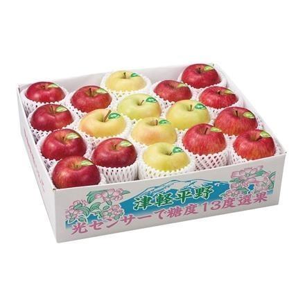 46A310:青森県産 シナノスイート・名月・サンふじ甘み系りんご詰合せ 4.3kg【発送期間 11月下旬~12月下旬】