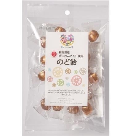 Hana-well 大口れんこんのど飴 90g ※送料別 複数口対応【常温】