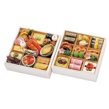 05. 千里山荘 おせち料理 二段重【12月31日お渡し】