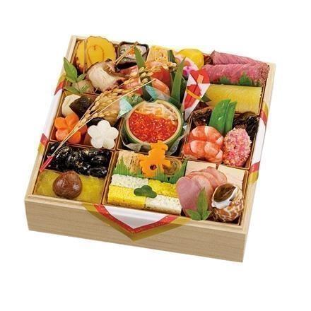 【早割10%OFF】J25. 京料理濱登久 一段重 若紫の花【12月31日お届け】