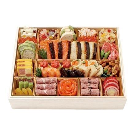 19. 京・料亭 わらびの里 料亭のオードブルおせち一段重【12月31日お届け】