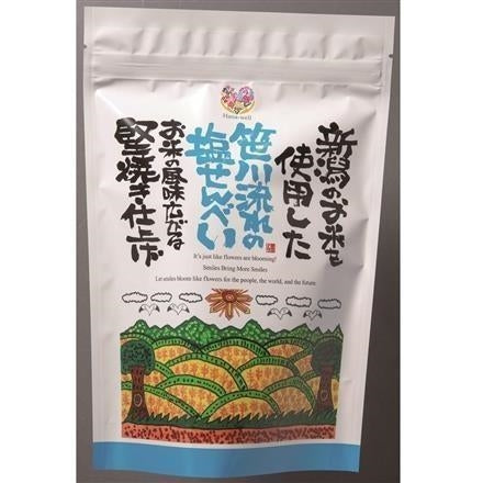 Hana-well 笹川流れの塩せんべい 85g ※送料別 複数口対応【常温】