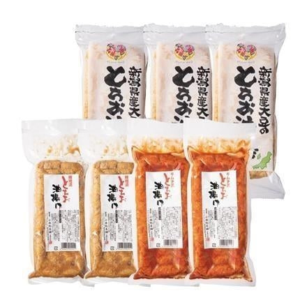 【eギフト】小林総本舗 Hana-well新潟県産大豆のとちお油揚げ+味付けセット