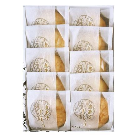 15P086:<新潟市中央区>竹徳かまぼこ 煮玉子しんじょう10個詰合せ【発送期間12/29迄】