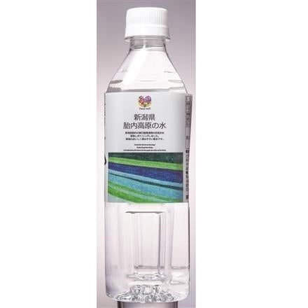 Hana-well 新潟県胎内高原の水 500ml ※送料別 複数口対応【常温】
