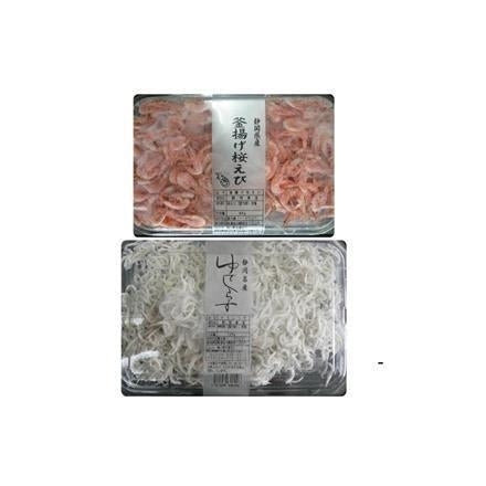 【eギフト】219:静岡 「石原水産」 駿河湾産 釜揚げ桜えび&しらすセット