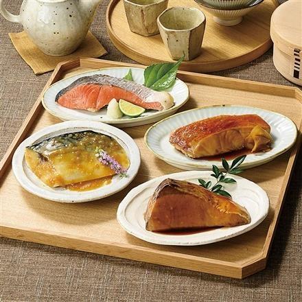 【ネット割】48T322:山陰大松 氷温熟成 煮魚・焼魚ギフトセット8切