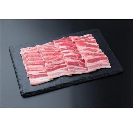 323:山形県食肉公社認定 山形豚 焼肉用 バラ200g