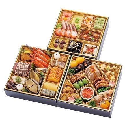 03. 千里山荘　おせち料理　三段重【12月31日お渡し】