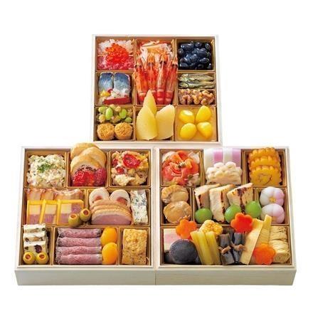 08. 名古屋八百彦本店　和洋　三段重【12月31日お渡し】