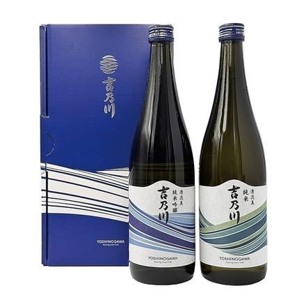 27Y157：吉乃川　清流美　飲みくらべセット　720ml×2本