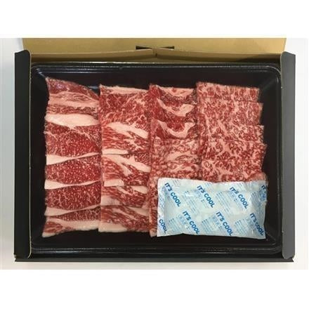 【eギフト】230:国産黒毛和牛　焼肉　モモ・バラ400g