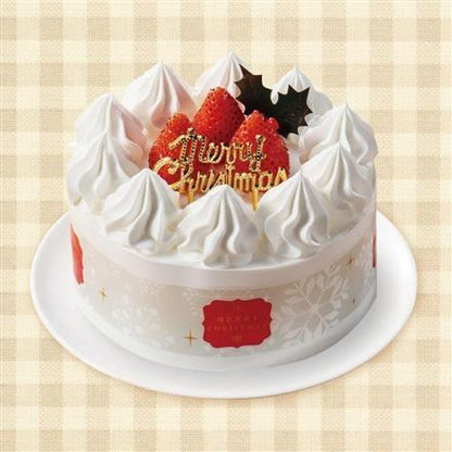 39. ヤマザキ　クリスマス　糖質を抑えた苺のケーキ　4号