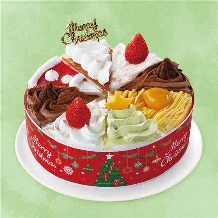 24. ヤマザキ　クリスマスショートケーキ詰合せ　6号