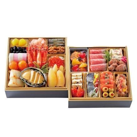【早割10%OFF】J10. 名古屋八百彦本店　和洋　二段重【12月31日お届け】