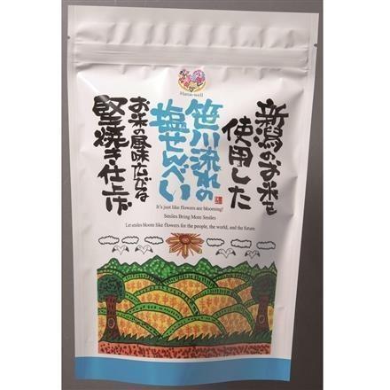 Ｈａｎａ－ｗｅｌｌ　笹川流れの塩せんべい　85ｇ　※送料別　複数口対応【常温】