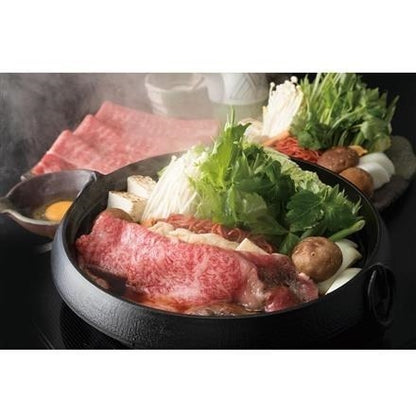 154:滋賀 「松喜屋」 近江牛すきやき　モモ・バラ750g