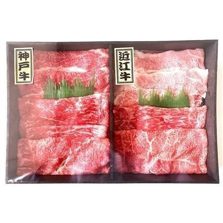 86:近江牛＆神戸ビーフ　すきやき食べ比べセット