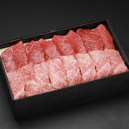 7:東京・人形町 「日山」 黒毛和牛赤身・カルビ焼肉　バラ肉　250ｇ、モモ肉　250ｇ