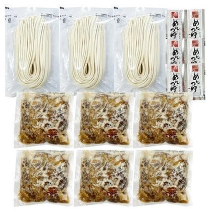 【eギフト】338:香川 オリーブ牛入り とろけるすじ煮込みうどん6人前