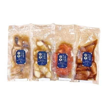 【ネット割】49T329：鹿内青果　北海道寿都産・海鮮漬け丼４食