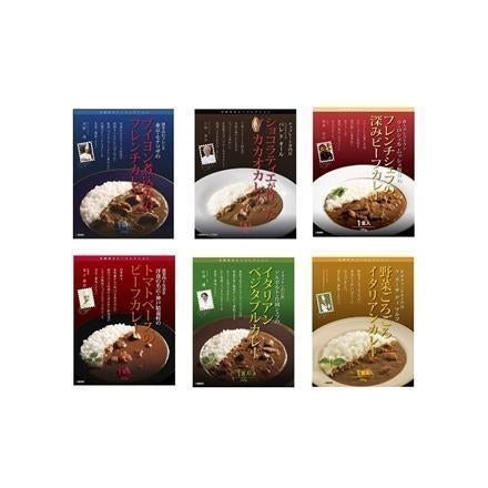 【eギフト】62:有名レストランカレー 6種セット
