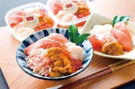 札幌バルナバフーズ海鮮丼の具
