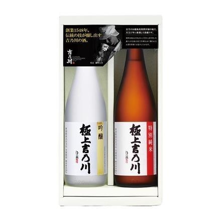 20Y125：吉乃川　極上吉乃川　吟醸　特別純米　飲みくらべセット　720ml×2本