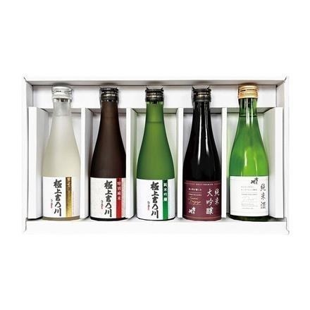 20Y127：吉乃川　飲みくらべセット　YGP　300ml×5本