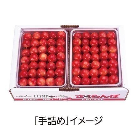 A101：山形県産　佐藤錦　特秀Ｌ～２Ｌ　１ｋｇ箱手詰め（500ｇ×2）