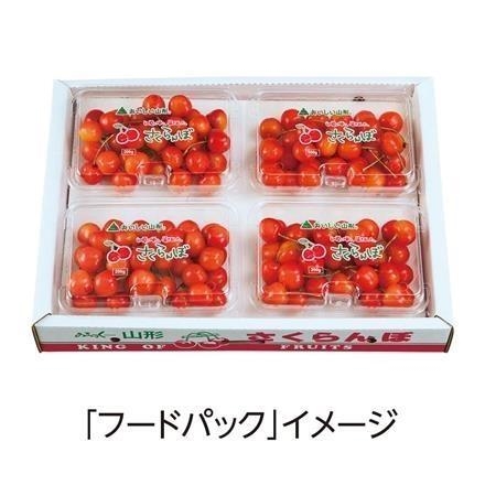 A108：山形県産　佐藤錦　パック詰め８００ｇ（200g×4）