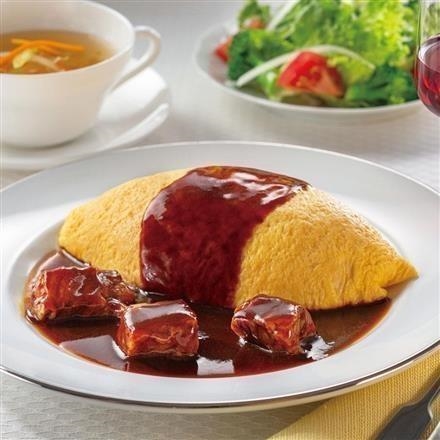【ネット割】41K288：三代目たいめいけん監修 オムライス洋食セット