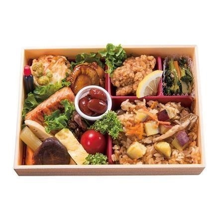 【お弁当】4464. 和風幕の内弁当（季節の炊き込みご飯）