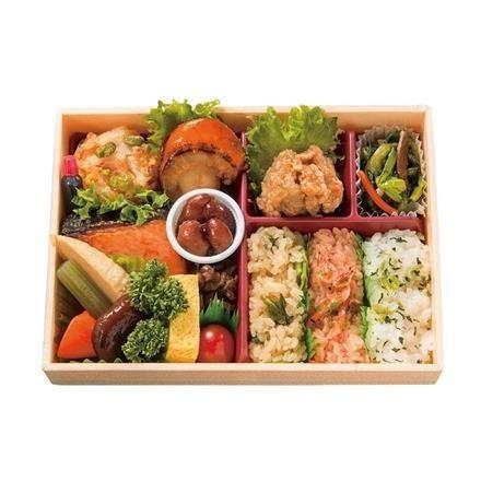 【お弁当】4465. 和風幕の内弁当（季節のおこわ）