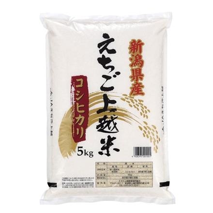 12：JAえちご上越　上越米コシヒカリ　5kg【10月上旬発送】