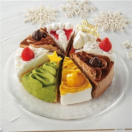 23. ヤマザキ　クリスマスショートケーキ詰合せ　6号
