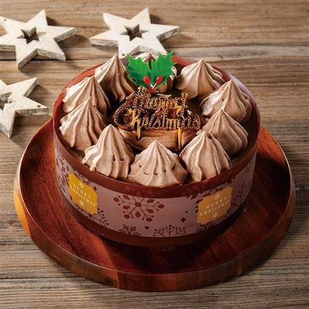 37. ヤマザキ　クリスマス　糖質を抑えたチョコケーキ　4号