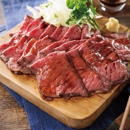 60. （Xmas）溢れる旨み二段加熱製法　国産ローストビーフスライス 185g