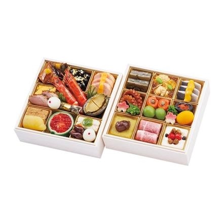05. 千里山荘　おせち料理　二段重【12月31日お渡し】