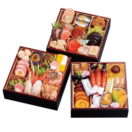 【早割10%OFF】J15. 千賀屋　吉寿千　和風三段重【12月31日お届け】