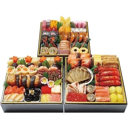 18. 京・料亭　わらびの里　和風料亭おせち　三段重【12月31日お届け】