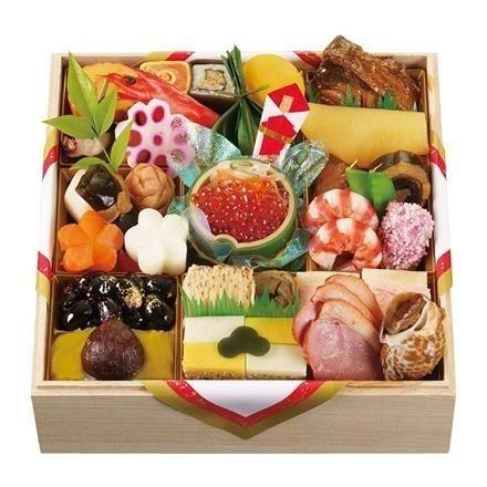 27. 京料理濱登久　一段重　若紫の花【12月31日お届け】