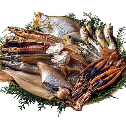 08G037：日本海産原料　干物９種詰め合せ