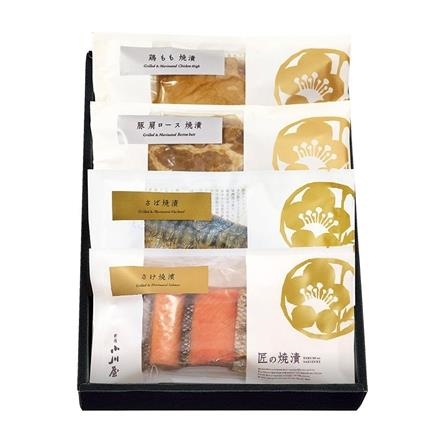 11P060：＜新潟市中央区＞小川屋　お肉とお魚の焼漬詰合せSZB３