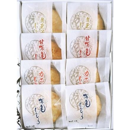 15P090：＜新潟市中央区＞竹徳かまぼこ　しんじょう4種詰合せ