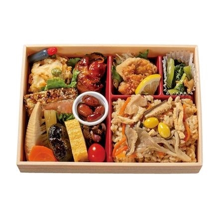 【お弁当】4464. 和風幕の内弁当（季節の炊き込みご飯）