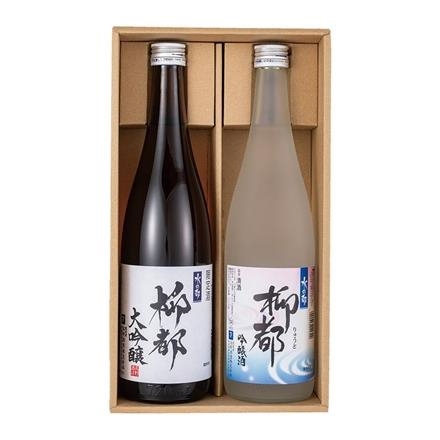 27Y164：高野酒造　柳都　飲みくらべセット　720ml×2本