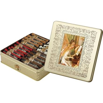 61Y424：レーマン　ルーブリアン限定デザイン（ピアノ）缶